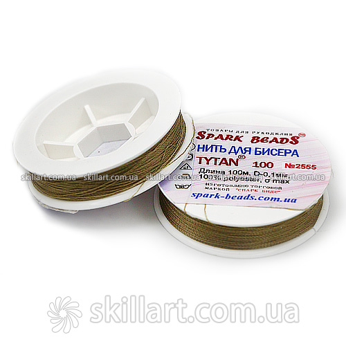 Нитки для бисера Tytan 100 Spark Beads (100м)